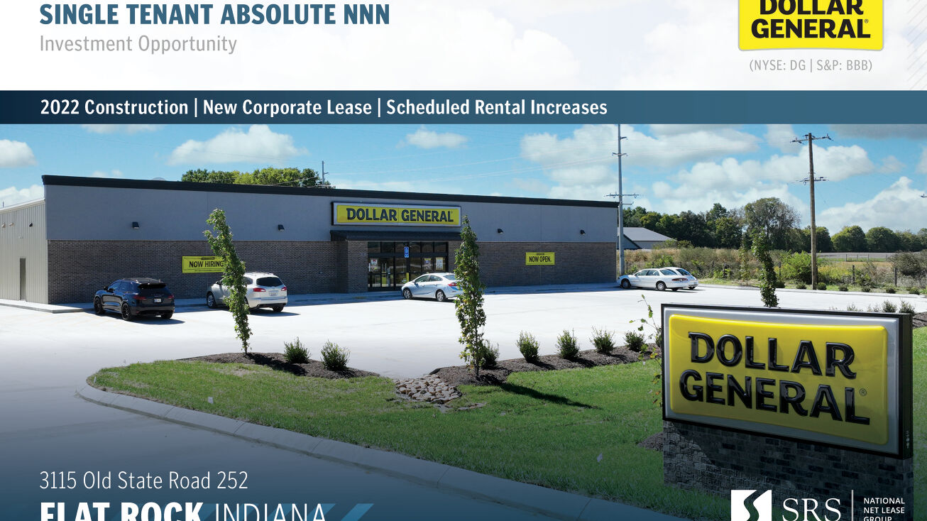 3115 Old State Rd 252, Flat Rock, IN 47234 Retail Property for Sale Dollar General