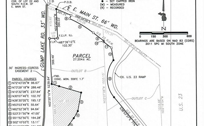 Pictures of Land property located at 1 Main St, Milan, MI 48160, 1 East Main St. Milan, MI, Milan, MI 48160 for sales - image #1