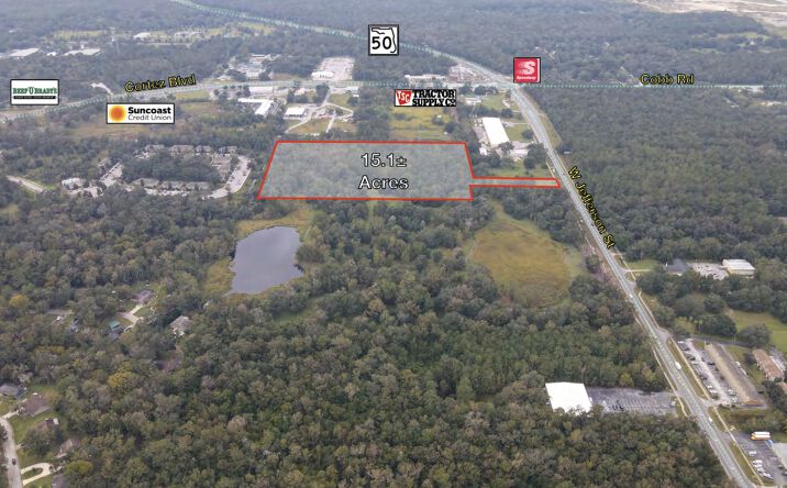Pictures of Land property located at 1455 W Jefferson St, Brooksville, FL 34601 for sales - image #1