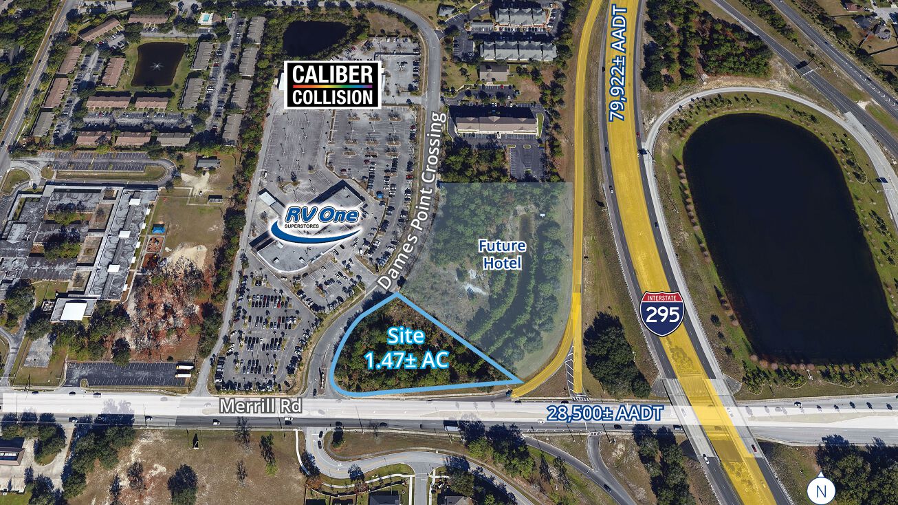 NEC Merrill Rd & Dames Point Crossing Blvd, Jacksonville, FL 32277