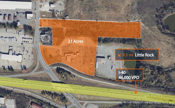 Pictures of Industrial, Land, Retail property located at 326 Mid State Truck Plaza, North Little Rock, AR 72117 for sales - image #1