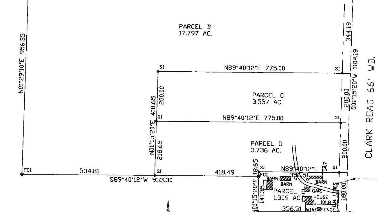 000 Clark Road, Township of Sumpter, MI 48111 Land for Sale 000