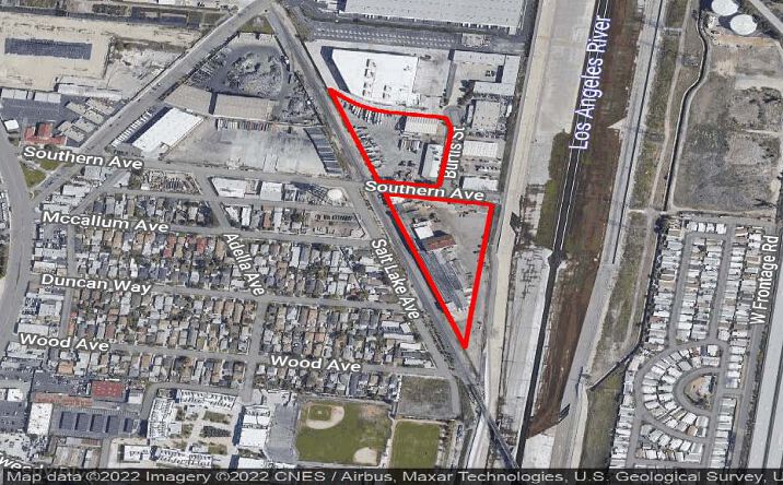 Pictures of Industrial, Land property located at 5310-5335 Southern Ave, South Gate, CA 90280 for sales - image #1