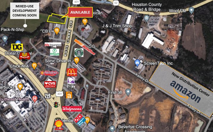 Pictures of Land property located at Ross Clark Cir, Dothan, AL 36303 for sales - image #1