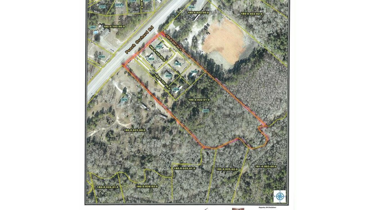3848 Peach Orchard Rd, Augusta, GA 30906 Land for Sale 3848 + Peach Orchard Road
