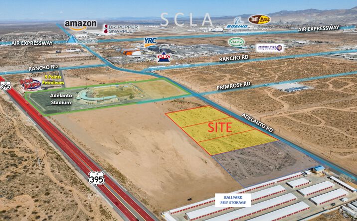 Pictures of Land property located at Adelanto Rd 5.94, Adelanto, CA 92301 for sales - image #1