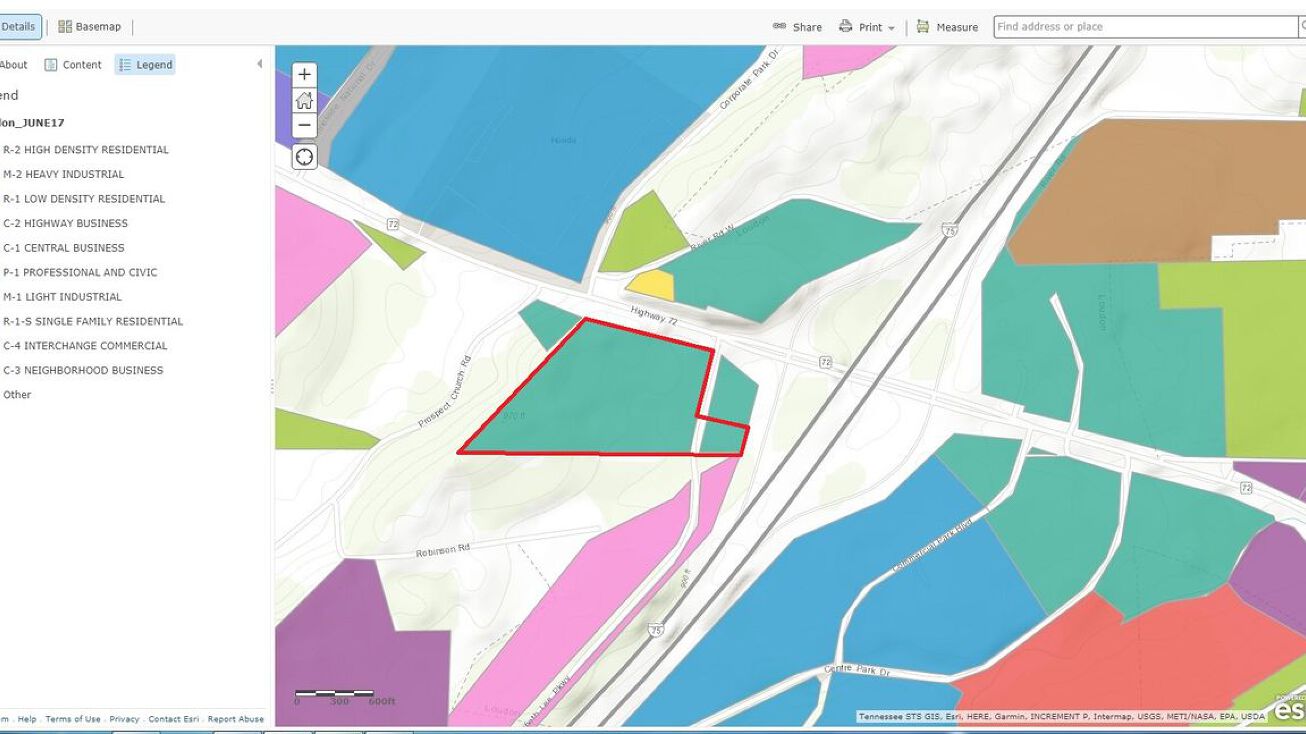 TN72, Vonore, TN 37774 Retail Property for Sale I75 / Hwy 72