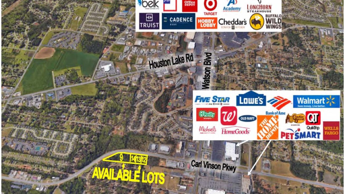 Carl Vinson Pkwy, Warner Robins, GA 31088 Land for Sale Carl Vinson