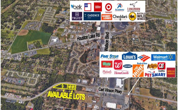 Pictures of Land property located at Carl Vinson Pkwy Lot 12, Warner Robins, GA 31088 for sales - image #1