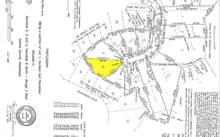 Pictures of Land property located at 0008 Thistledown Drive, Natchez, MS 39120 for sales - image #1