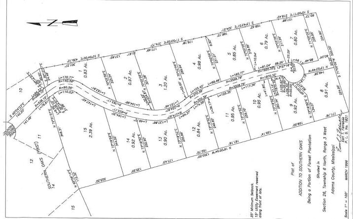 Pictures of Land property located at 0009 Country Squire, Natchez, MS 39120 for sales - image #1