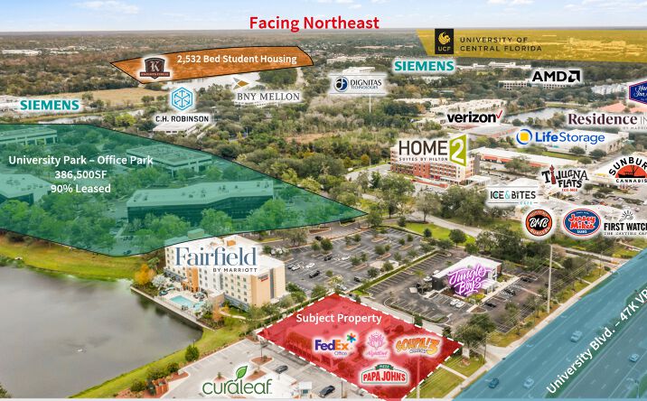 Pictures of Retail property located at 11325 University Blvd, Orlando, FL 32817 for comps - image #1