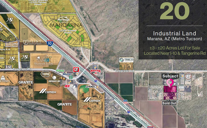 Pictures of Land property located at N Marana Tech Dr, Marana, AZ 85658 for sales - image #1