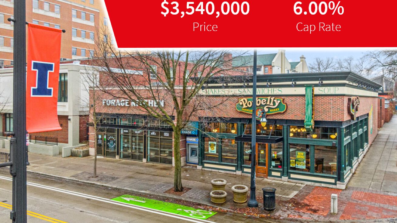 501 E Green St, Champaign, IL 61820 Retail Property for Sale Illini