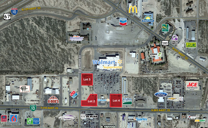 Pictures of Land property located at 2610 W Dickinson Blvd, Fort Stockton, TX 79735 for sales - image #1