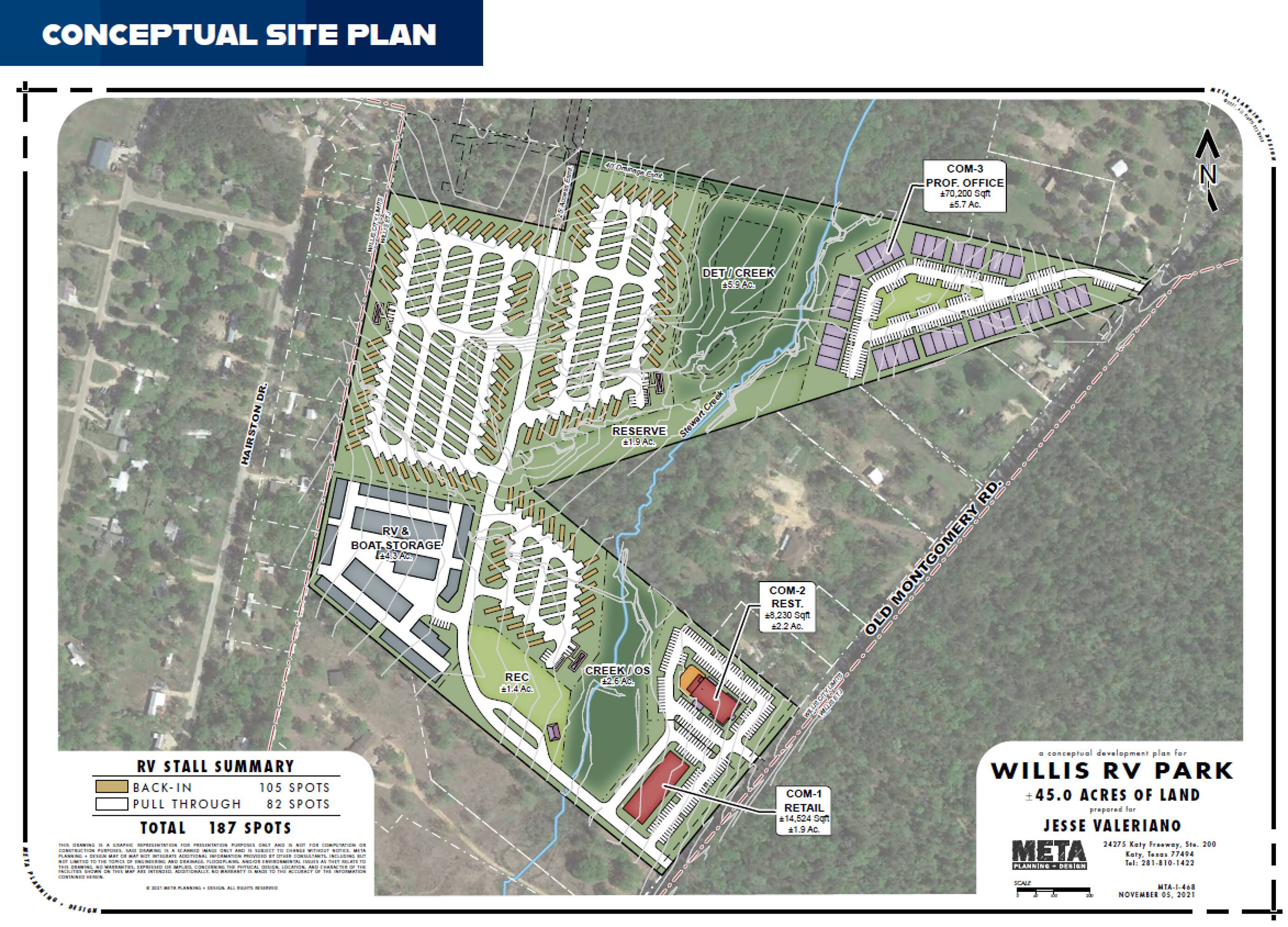 ±45 AC SWQ I-45 & Old Montgomery Rd - Willis, TX