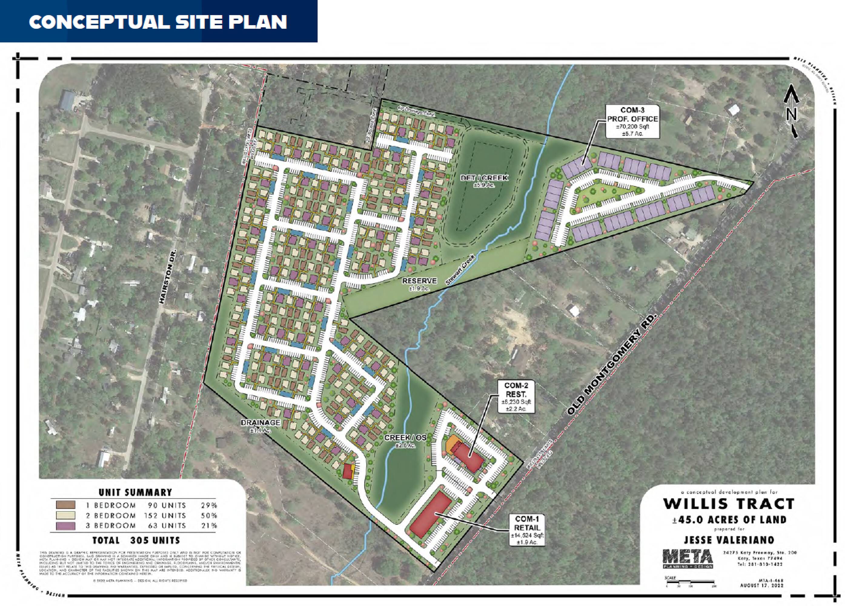 ±45 AC SWQ I-45 & Old Montgomery Rd - Willis, TX