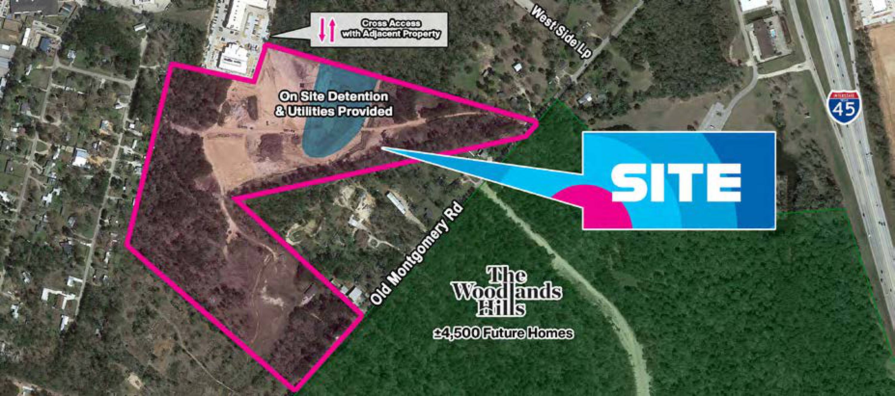±45 AC SWQ I-45 & Old Montgomery Rd - Willis, TX