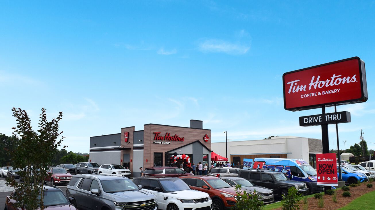 Georgia's first Tim Hortons under construction on Veterans Parkway in  Columbus