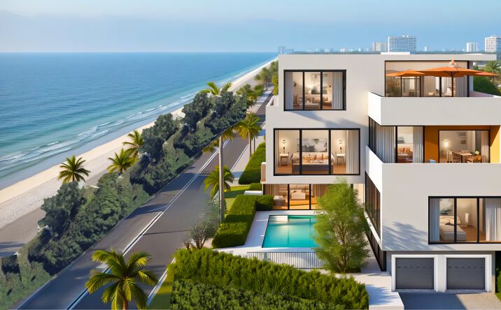 Pictures of Land property located at 2425 N Ocean Blvd, Boca Raton, FL 33431 for sales - image #1