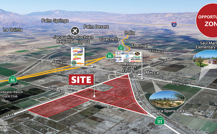 Pictures of Land property located at CA-111 & Ave 68, Mecca, CA 92253 for sales - image #1