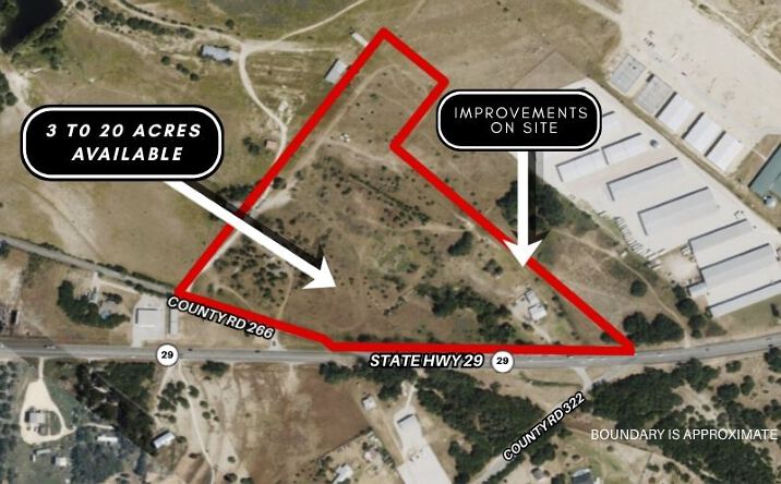 Pictures of Office, Mixed Use, Land property located at 19950 TX-29, Liberty Hill, TX 78642 for sales - image #1