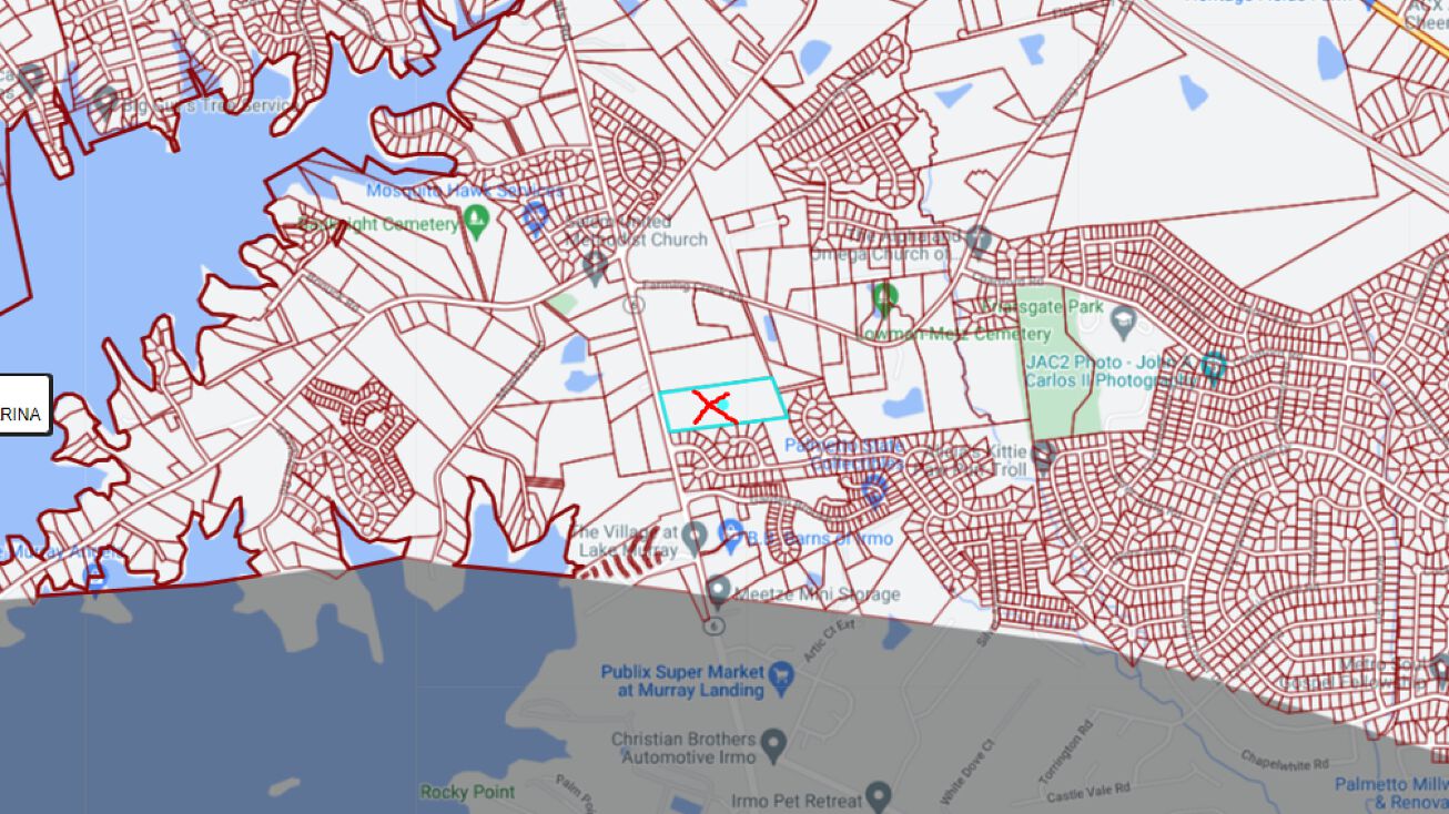 Dreher Shoals Rd (R032060111), Irmo, SC 29063 Land for Sale E/S