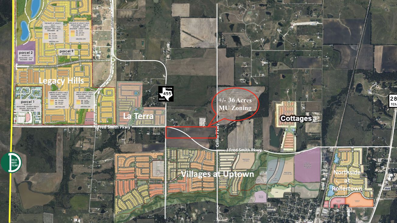 W Farm to Market 455, Celina, TX 75009