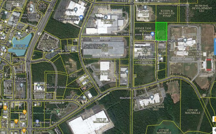 Pictures of Land property located at Maumelle Industrial Park, Maumelle, AR 72113 for sales - image #1