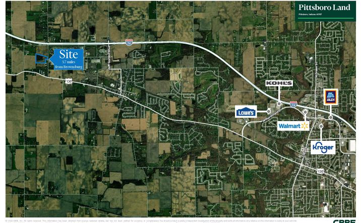 Pictures of Land property located at 7700 N County Road-150 E, Pittsboro, IN 46167 for sales - image #1