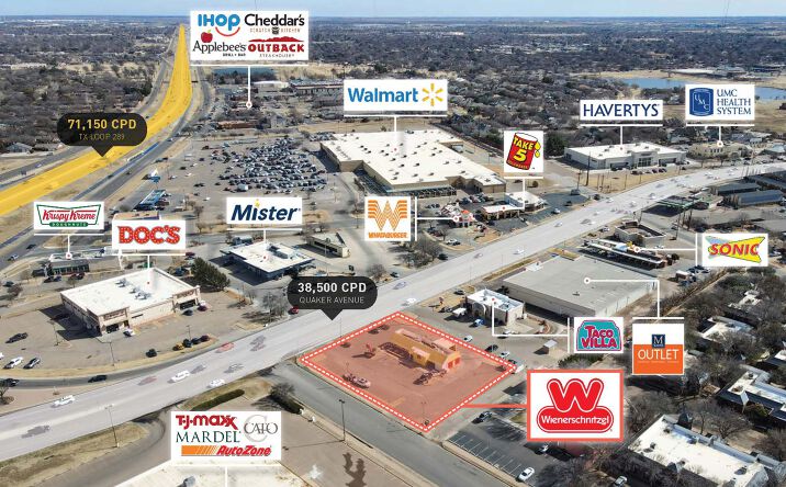 Pictures of Retail property located at 7102 Quaker Ave, Lubbock, TX 79424 for comps - image #1