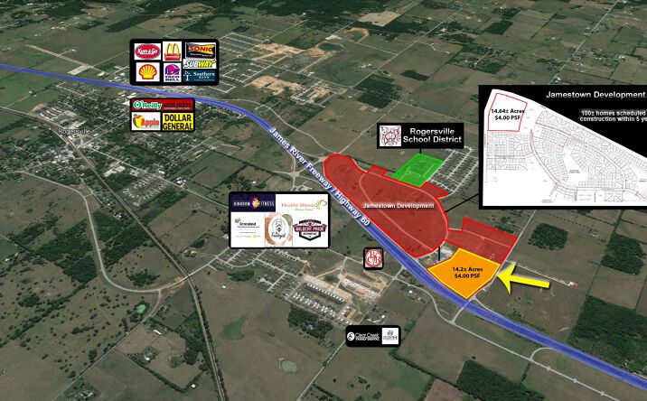 Pictures of Land property located at 1201 W. US Highway 60, Rogersville, MO 65742 for sales - image #1