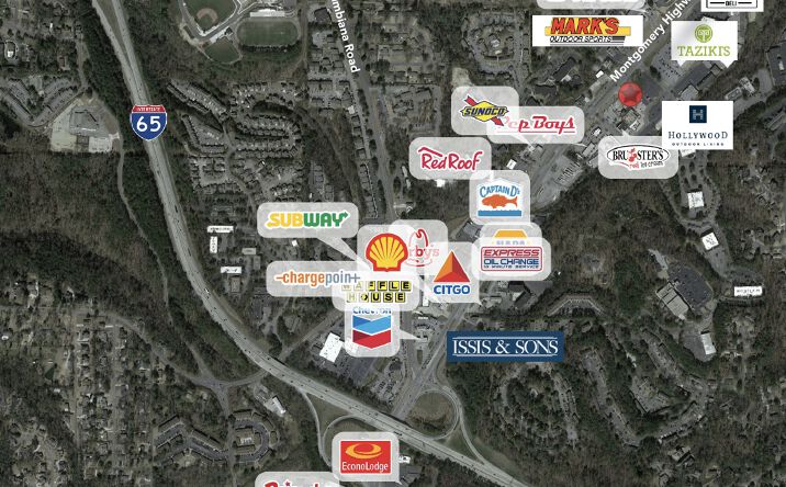 Pictures of Retail property located at 1437 Montgomery Hwy, Vestavia Hills, AL 35216 for comps - image #1
