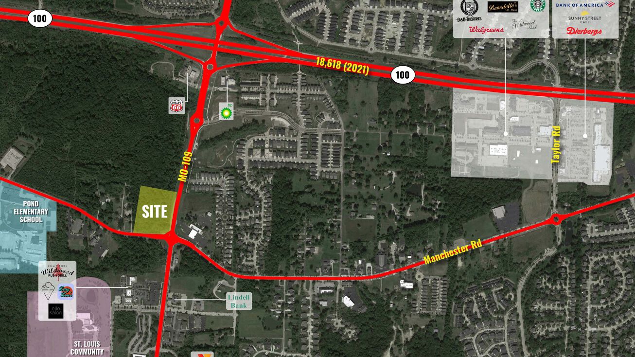 Pictures of Land property located at 2521 MO-109, Wildwood, MO 63040 for sales - image #1