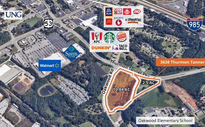Pictures of Land property located at 3638 Thurmon Tanner Pkwy, Oakwood, GA 30566 for sales - image #1