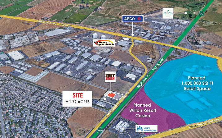 Pictures of Retail property located at 10299 E Stockton Boulevard, Elk Grove, CA 95624 for comps - image #1
