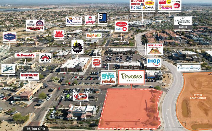 Pictures of Retail property located at 20670 E Victoria Ln, Queen Creek, AZ 85142 for comps - image #1