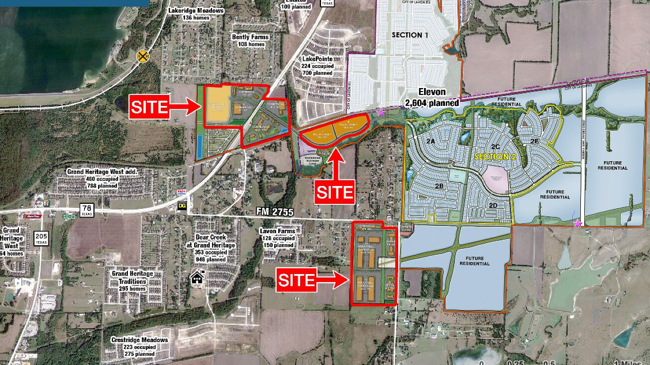 SEQ of State Hwy 78 and FM 6 in Lavon, TX, Lavon, TX 75166 Land for