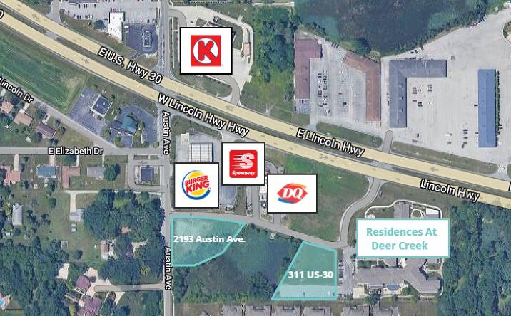 Pictures of Land property located at Route 30 & Austin Ave, Schererville, IN 46375 for sales - image #1