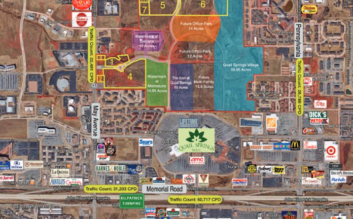 Pictures of Land property located at 2826 Watermark Boulevard, Oklahoma City, OK 73134 for sales - image #1