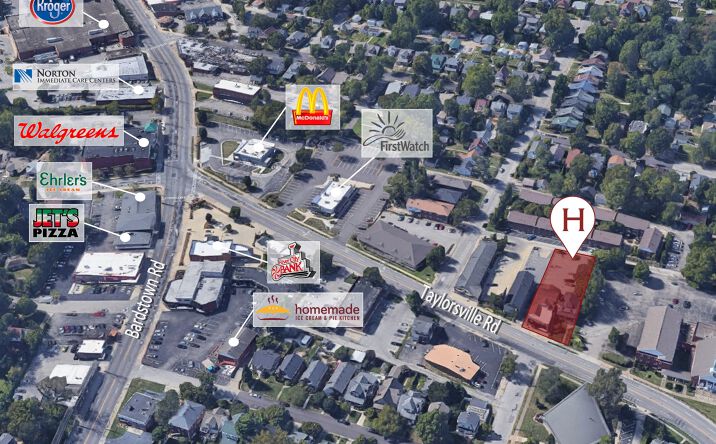 Pictures of Office property located at 2307 Taylorsville Rd, Louisville, KY 40205 for comps - image #1