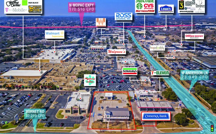 Pictures of Retail property located at 7820 Burnet Rd, Austin, TX 78757 for comps - image #1