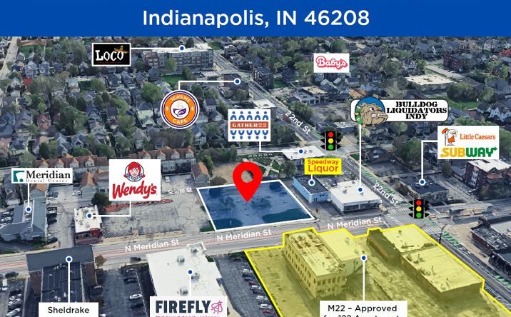 Pictures of Land property located at 2225 N Meridian St, Indianapolis, IN 46208 for sales - image #1