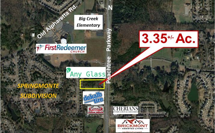 1254 Peachtree Parkway, Cumming, GA 30041 - Land For Sale - 1254 ...