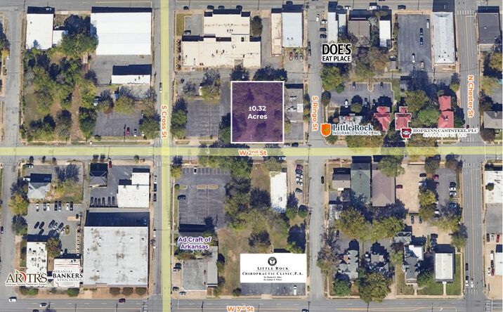 Pictures of Land property located at W 2nd St, Little Rock, AR 72201 for sales - image #1