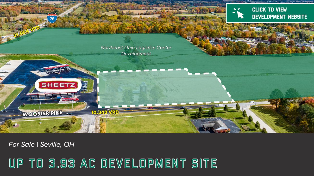 360 Center St, Seville, OH 44273 Land for Sale Wooster Pike & I76