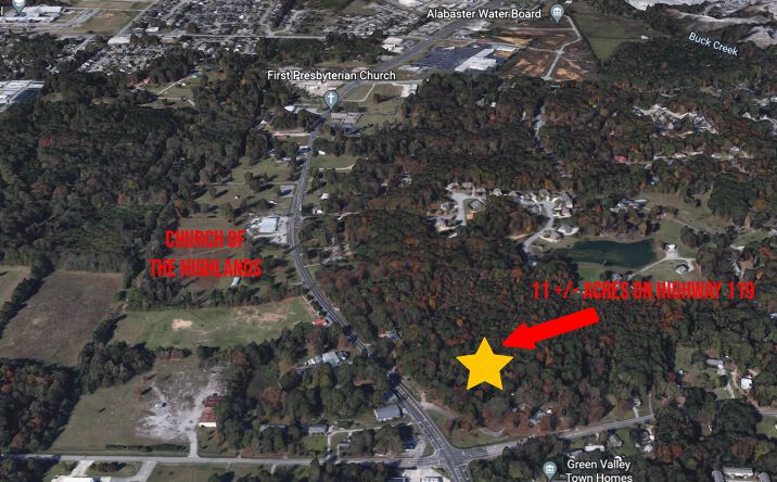 Pictures of Land property located at AL-119, Alabaster, AL 35007 for sales - image #1