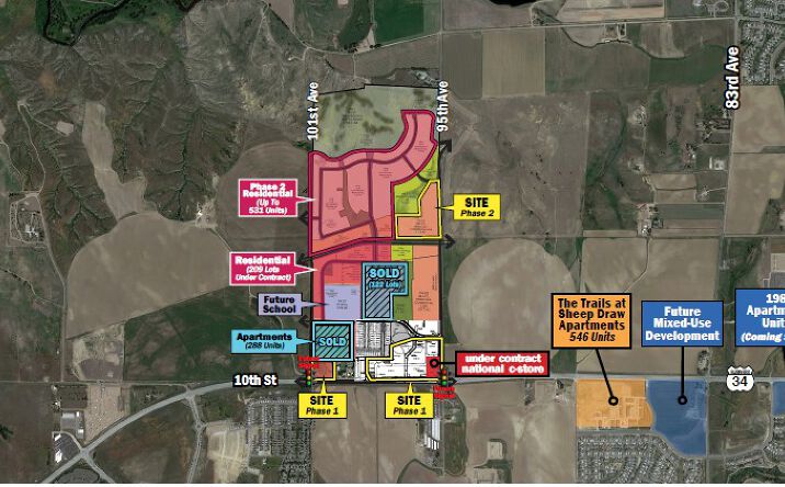 Pictures of Land property located at 95TH AVENUE & HIGHWAY 34, Greeley, CO, Greeley, CO 80634 for sales - image #1