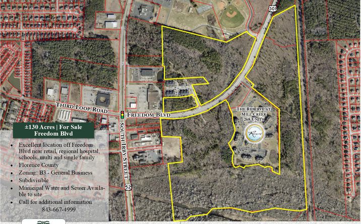 Pictures of Land property located at Freedom Blvd, Florence, SC 29505 for sales - image #1