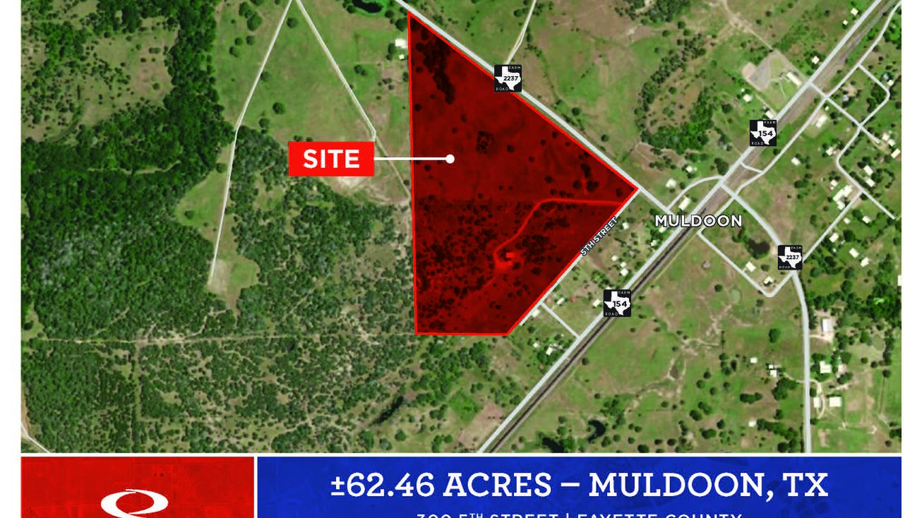 300 5th St, Muldoon, TX 78949 Land for Sale ±62.46 Acres Muldoon, TX